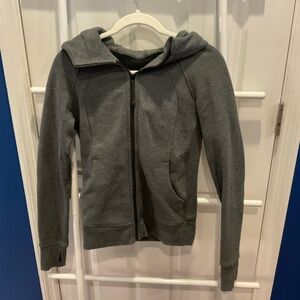 lululemon Gray Zip-Up Hoodie 2006